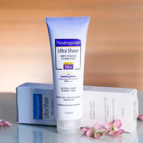 Neutrojena Sunblock Ultra Sheer Dry Touch Spf 50+ Original 118ml